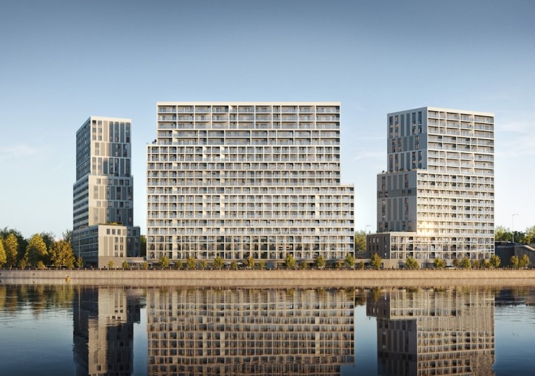 Бюро WALL построит в Москве жилой комплекс, вдохновленный норвежскими фьордами