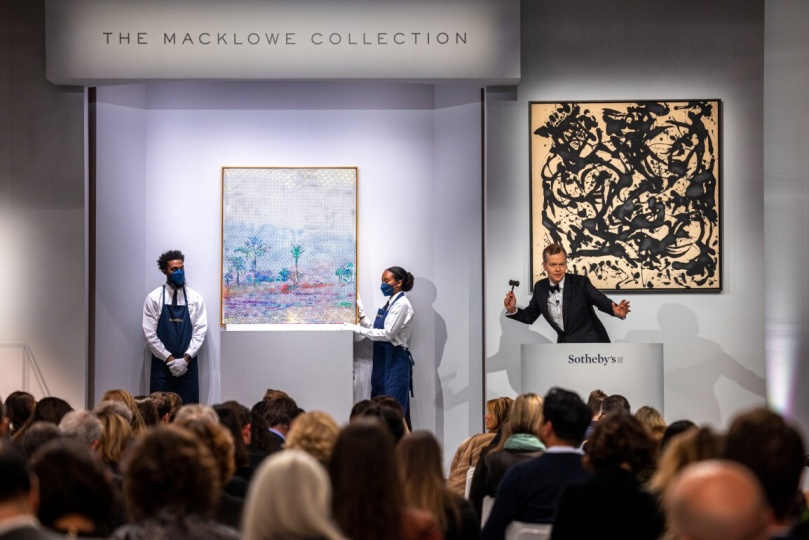 Аукционный дом Sotheby’s в 2021 году продал объекты искусства на рекордную сумму