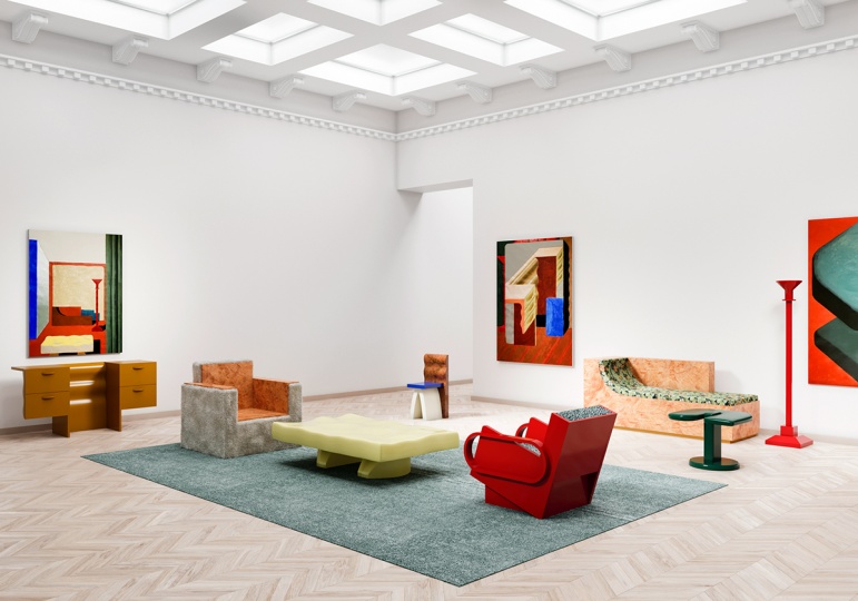 Максим Щербаков представил новую коллекцию мебели на выставке в Риме