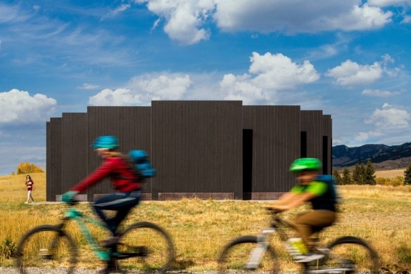 CLB Architects установили паблик-арт инсталляцию в Бозмене