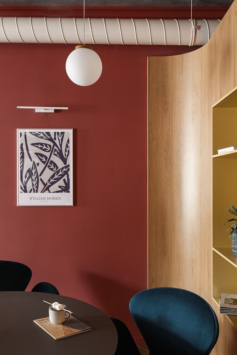 Уютный питерский коворкинг в ретро-стиле – проект AMG Architects