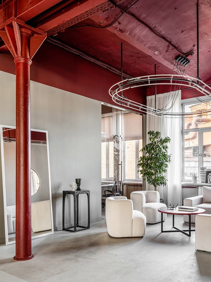 Яркое пространство офиса в здании бывшей типографии Сытина – новый проект BALCON STUDIO