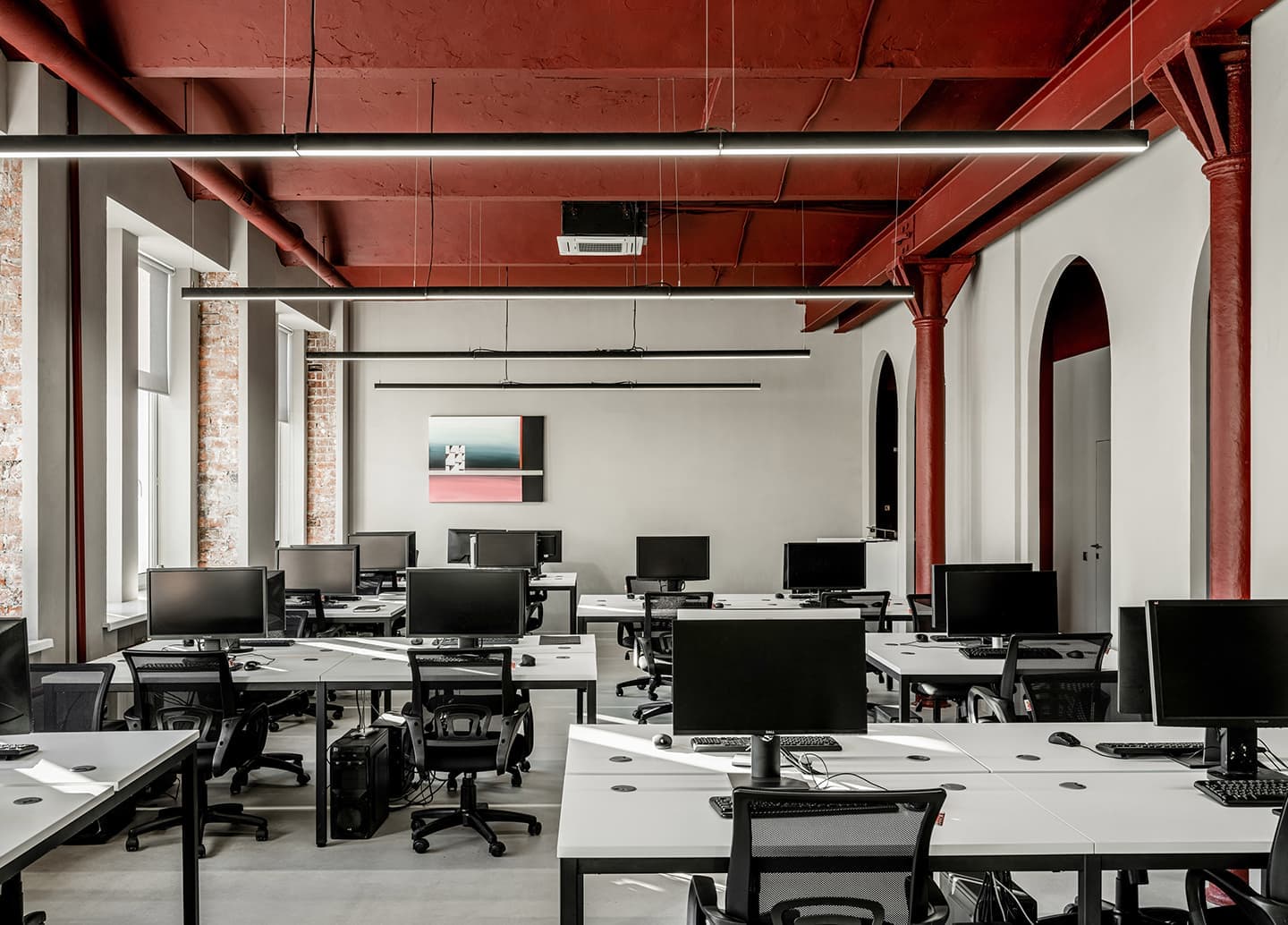 Яркое пространство офиса в здании бывшей типографии Сытина – новый проект BALCON STUDIO