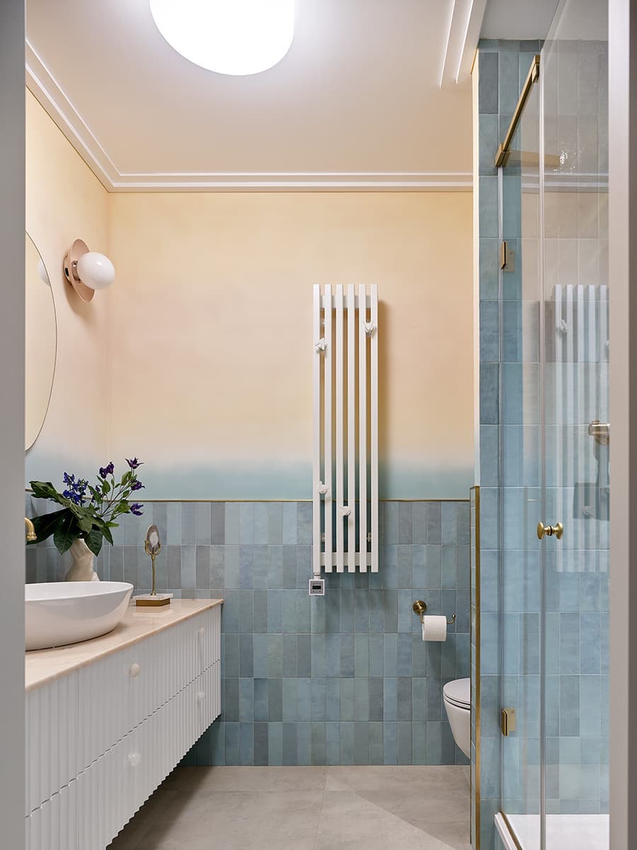 «Морская» квартира для семьи с детьми – проект Екатерины Владимировой