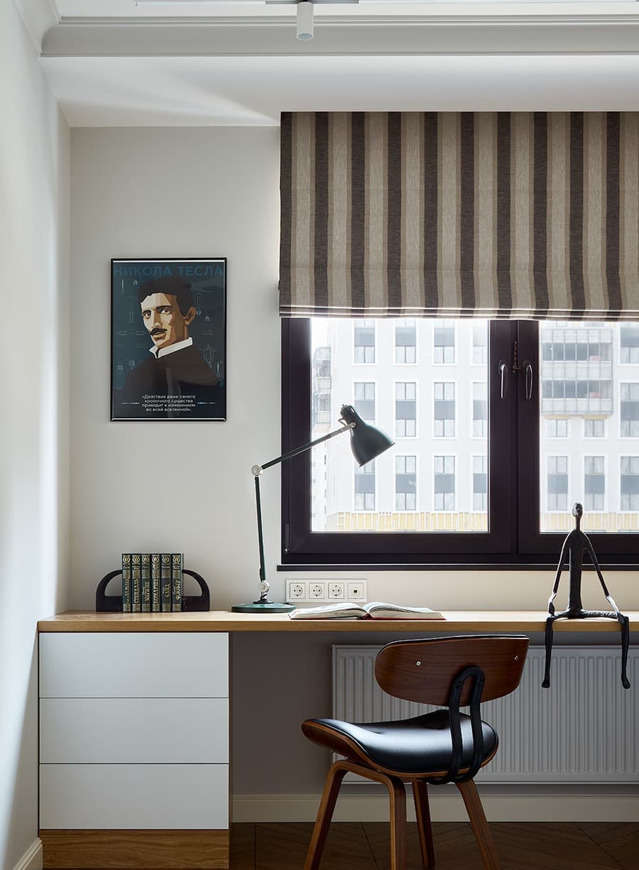 «Морская» квартира для семьи с детьми – проект Екатерины Владимировой