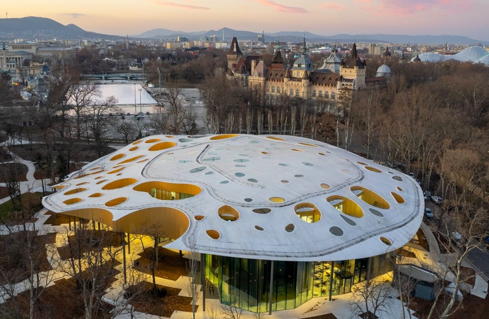 В Будапеште открылся музей House of Music по проекту Су Фудзимото