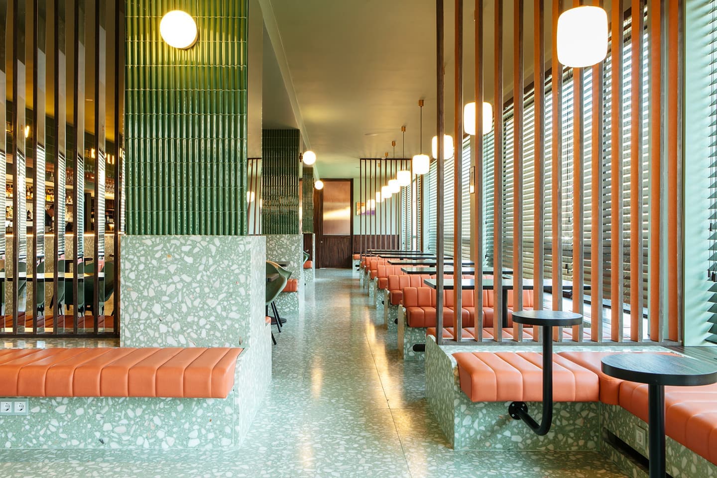 Ресторан в стиле калифорнийской закусочной – проект Atelier Sérgio Rebelo