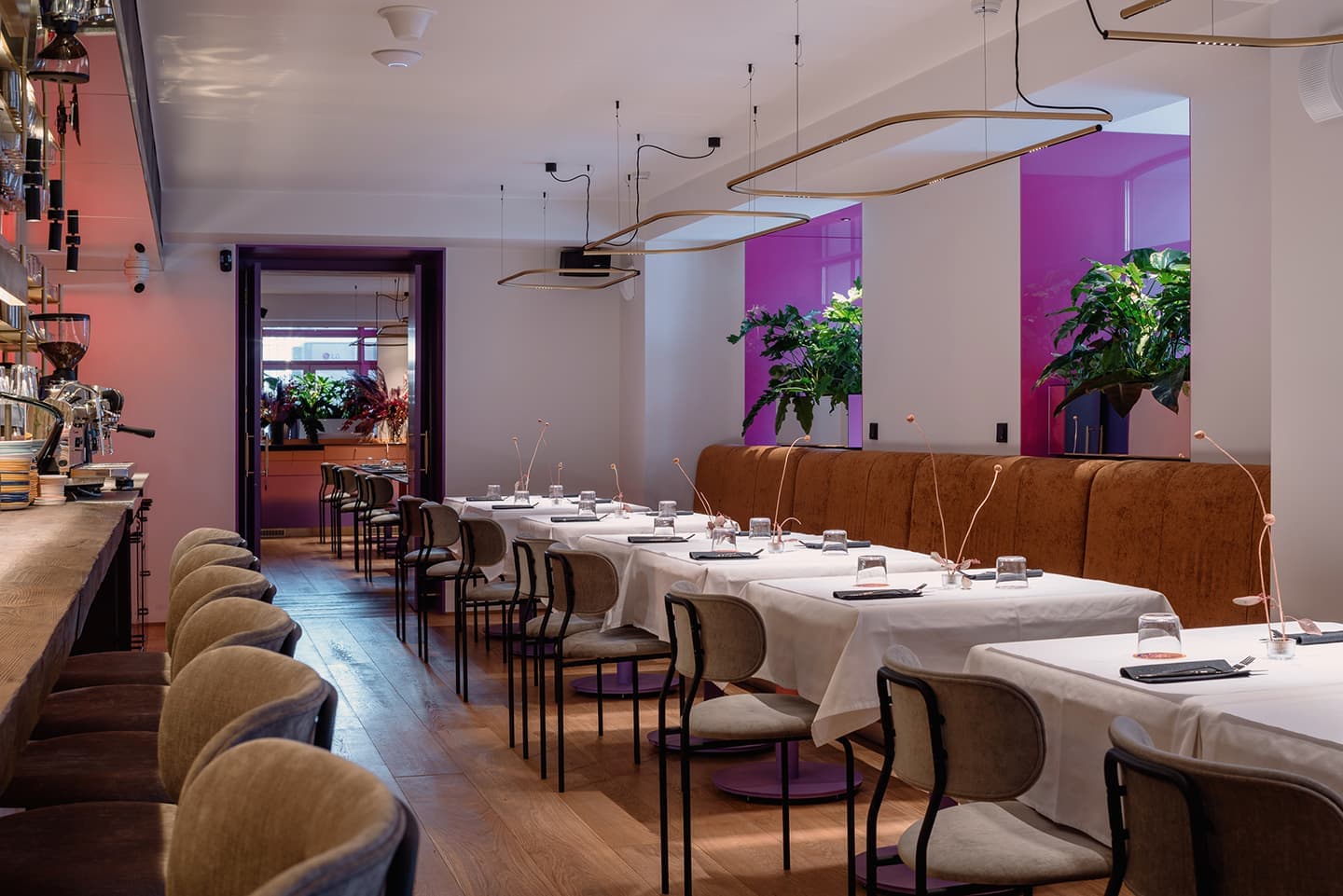 Элегантный интерьер гастробистро MOST – проект дизайнера Юлии Ионовой