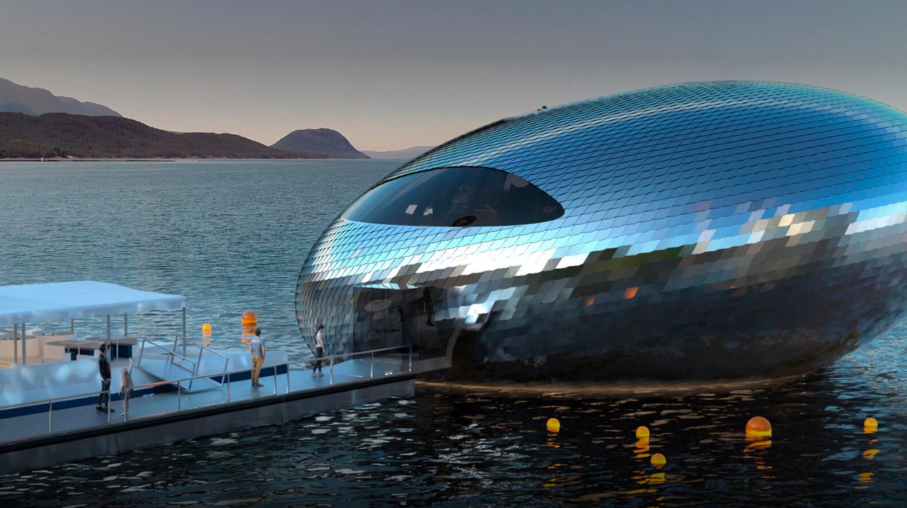 В Норвегии откроется плавучий выставочный центр