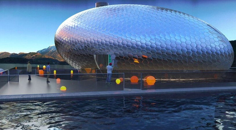 В Норвегии откроется плавучий выставочный центр