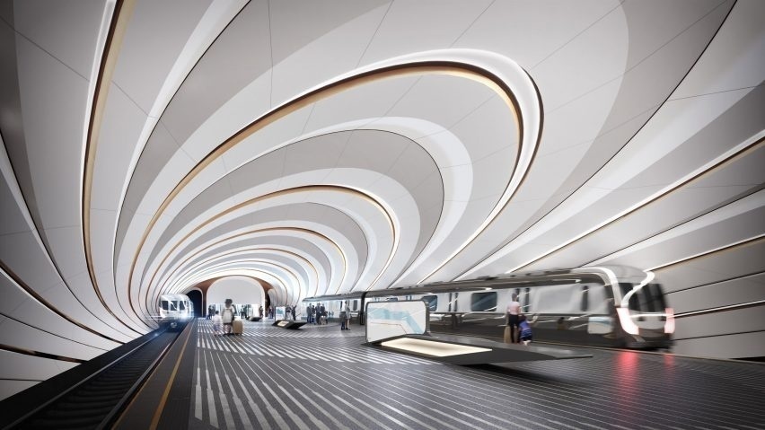Бюро Zaha Hadid Architects приступило к строительству новых станций метро на Украине