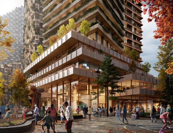 Adjaye Associates спроектировали деревянное жилое здание в Торонто