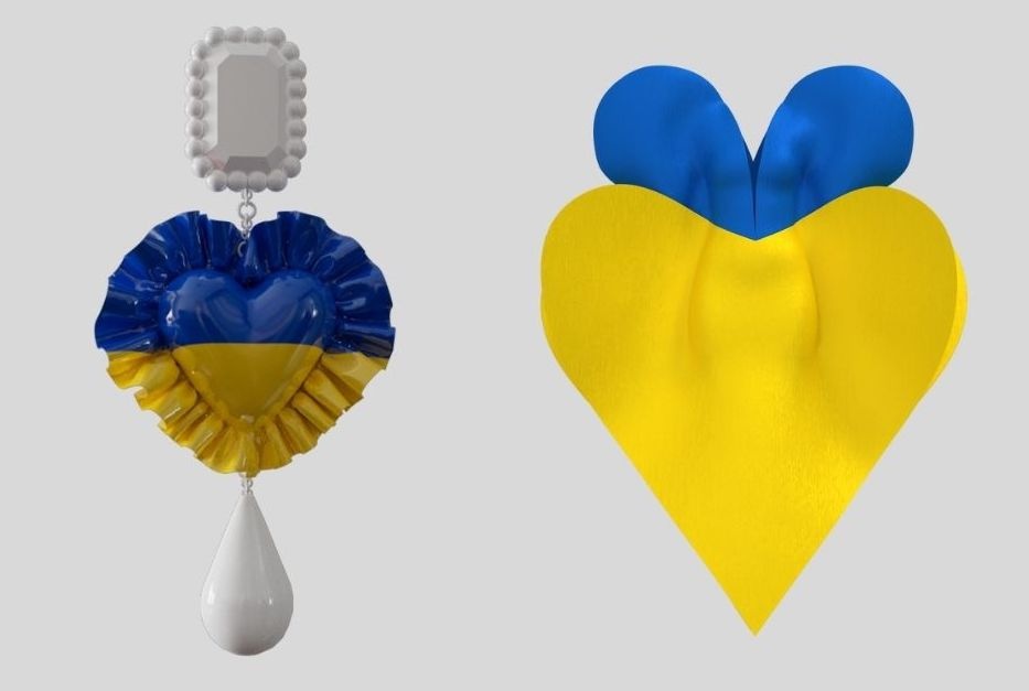 Платформа DressX выпустила виртуальные объекты в поддержку Украины