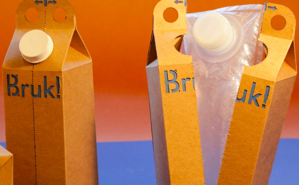 Дизайнер из Сан-Франциско создал упаковку для напитков, которую легко переработать