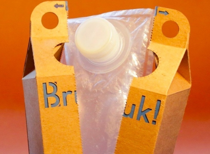 Дизайнер из Сан-Франциско создал упаковку для напитков, которую легко переработать