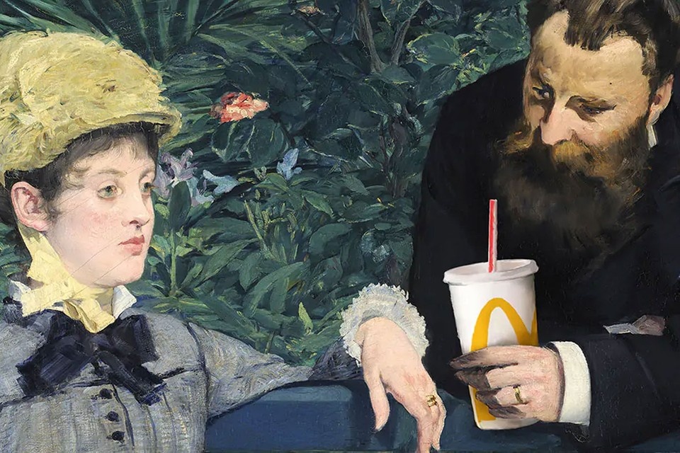 Новая реклама McDonald’s, вдохновленная картинами импрессионистов