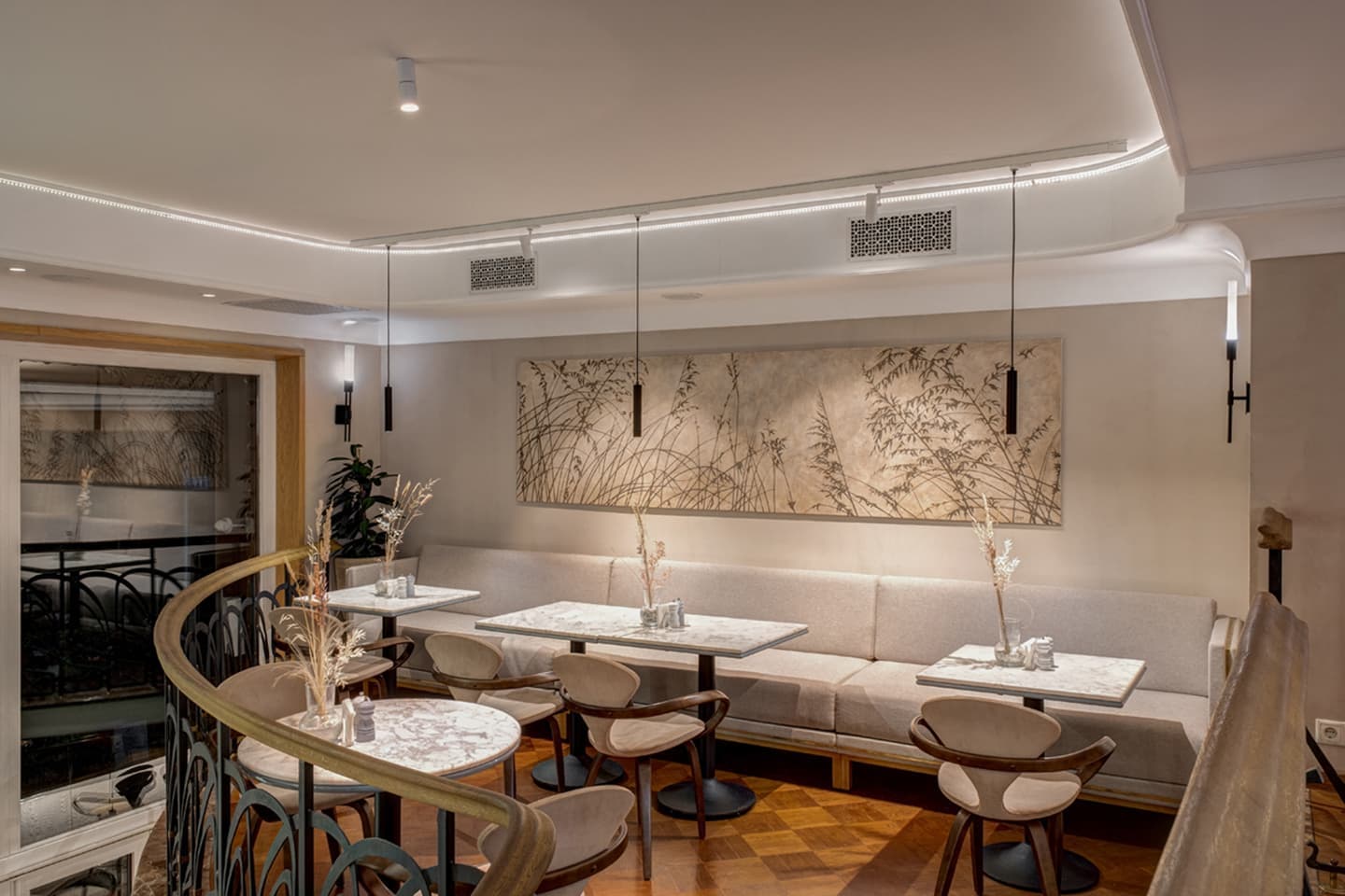 Торжественный интерьер московского ресторана — ESENIN’S design studio