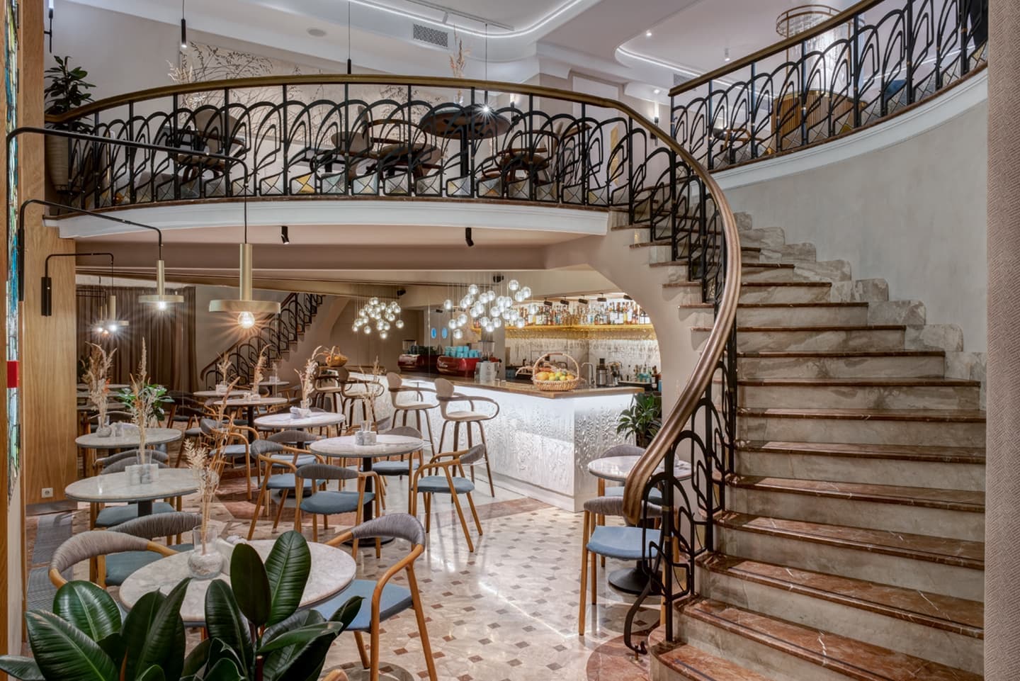 Торжественный интерьер московского ресторана — ESENIN’S design studio