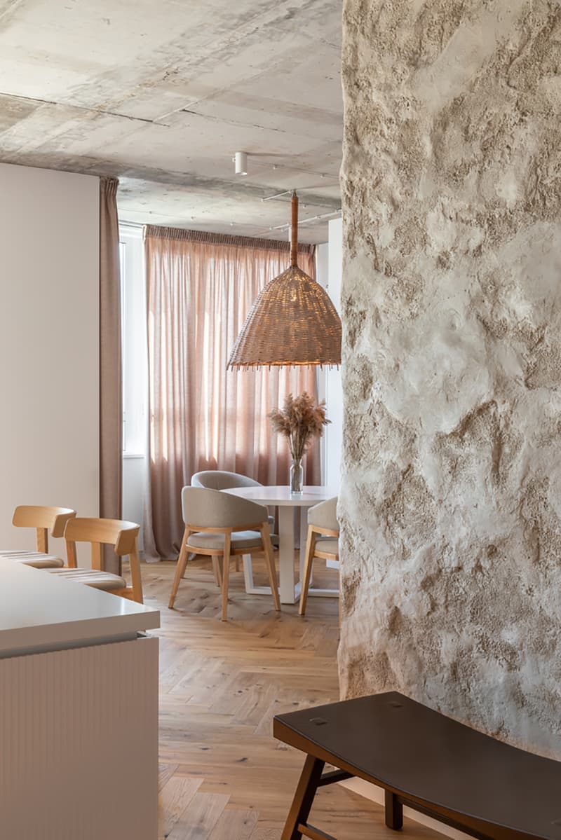 Самобытный интерьер с глиняными деталями – проект Makhno Studio