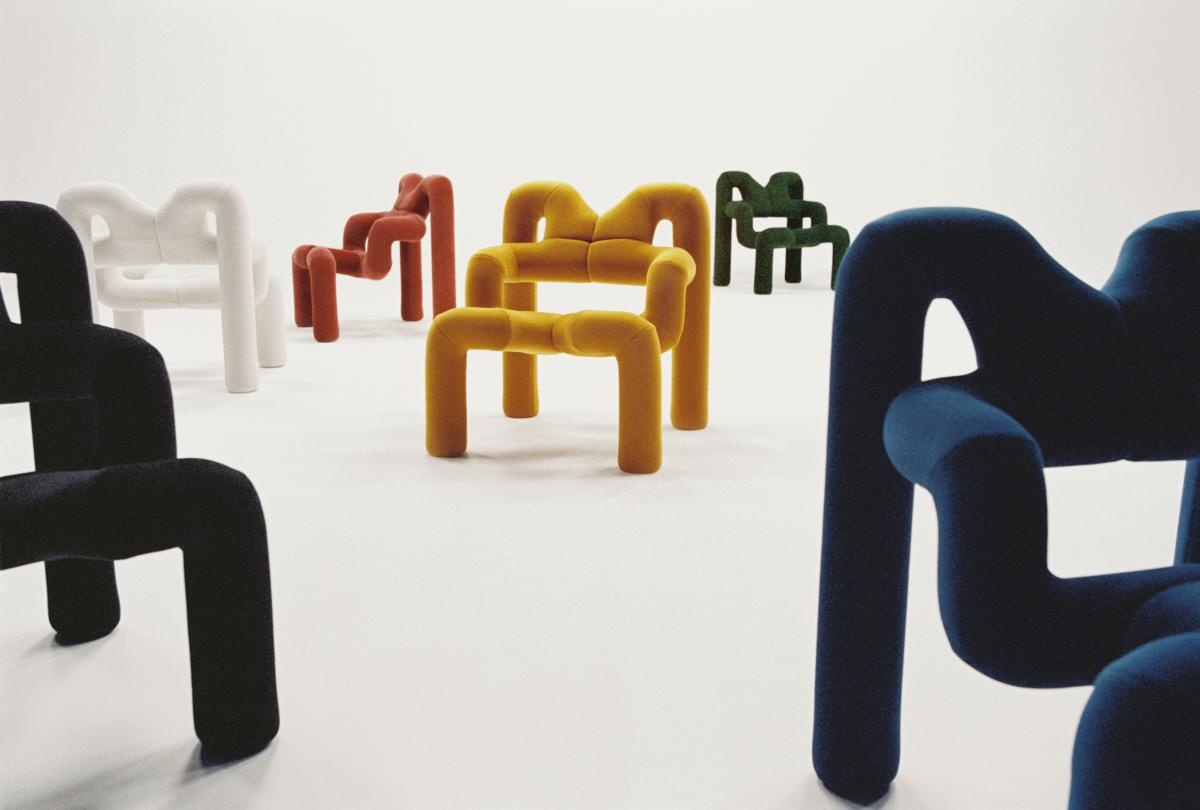 Норвежский бренд Varier выпустил стул Терье Экстрема в новых цветах