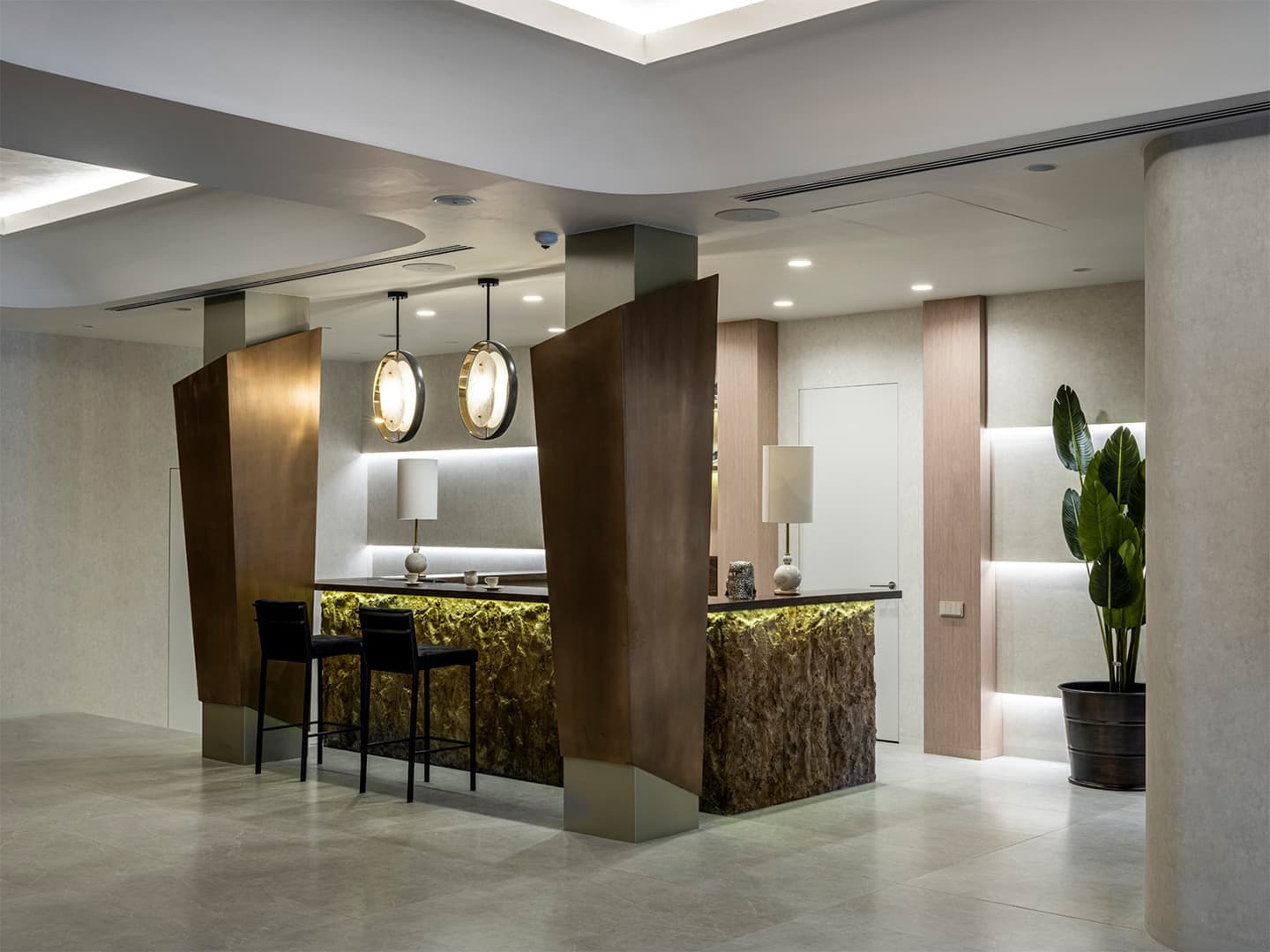 Брутальная эстетика в интерьере стрелкового клуба – проект Elena Krylova Studio