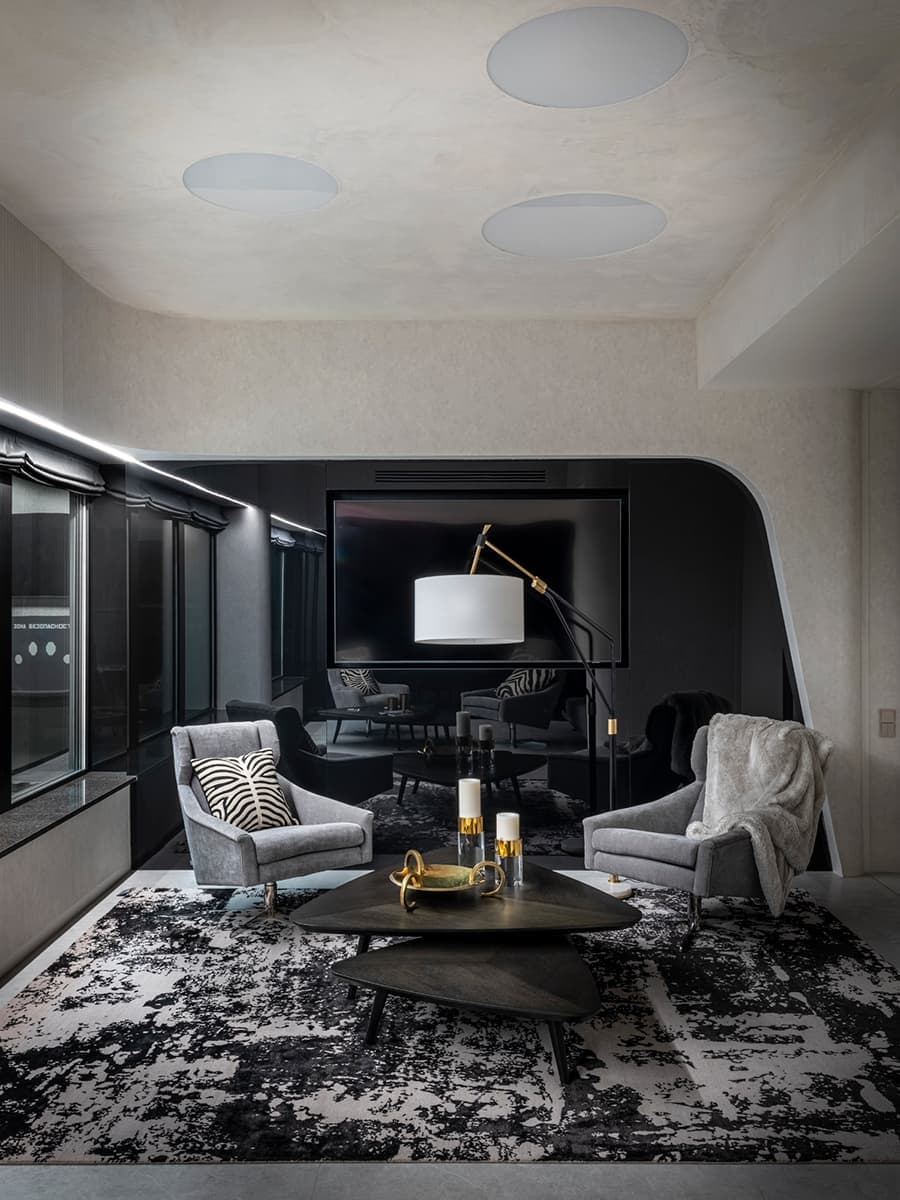 Брутальная эстетика в интерьере стрелкового клуба – проект Elena Krylova Studio