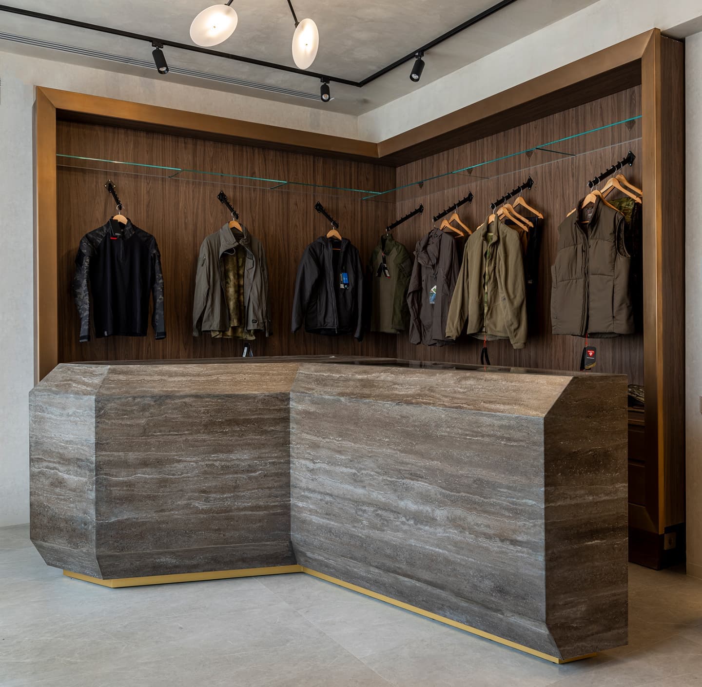 Брутальная эстетика в интерьере стрелкового клуба – проект Elena Krylova Studio