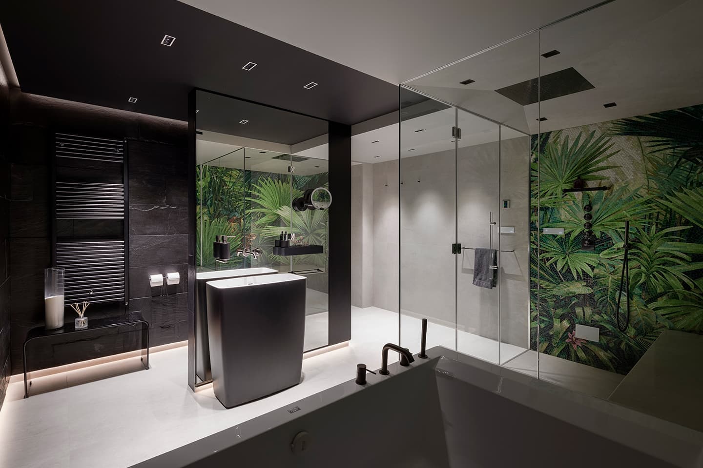 Квартира с просторной гостиной и комнатой для йоги – проект Bureau O.S.A. Design