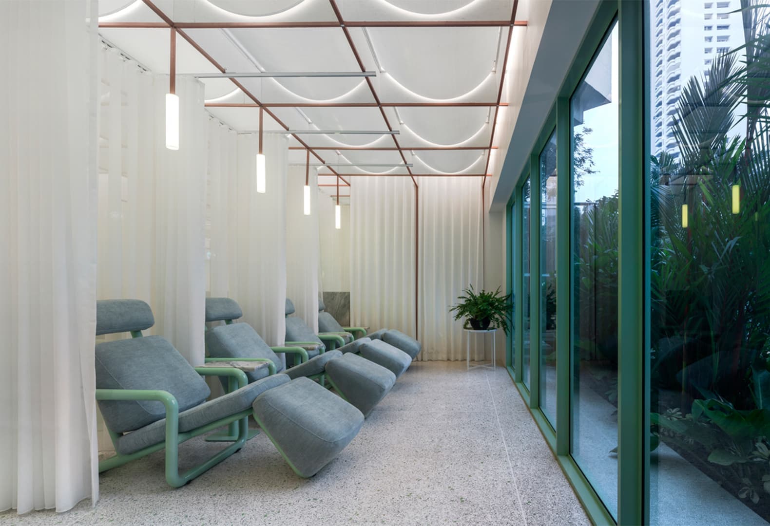 Infinity Wellbeing Spa Bangkok, Space Popular. Фото: Wison Tungthunya