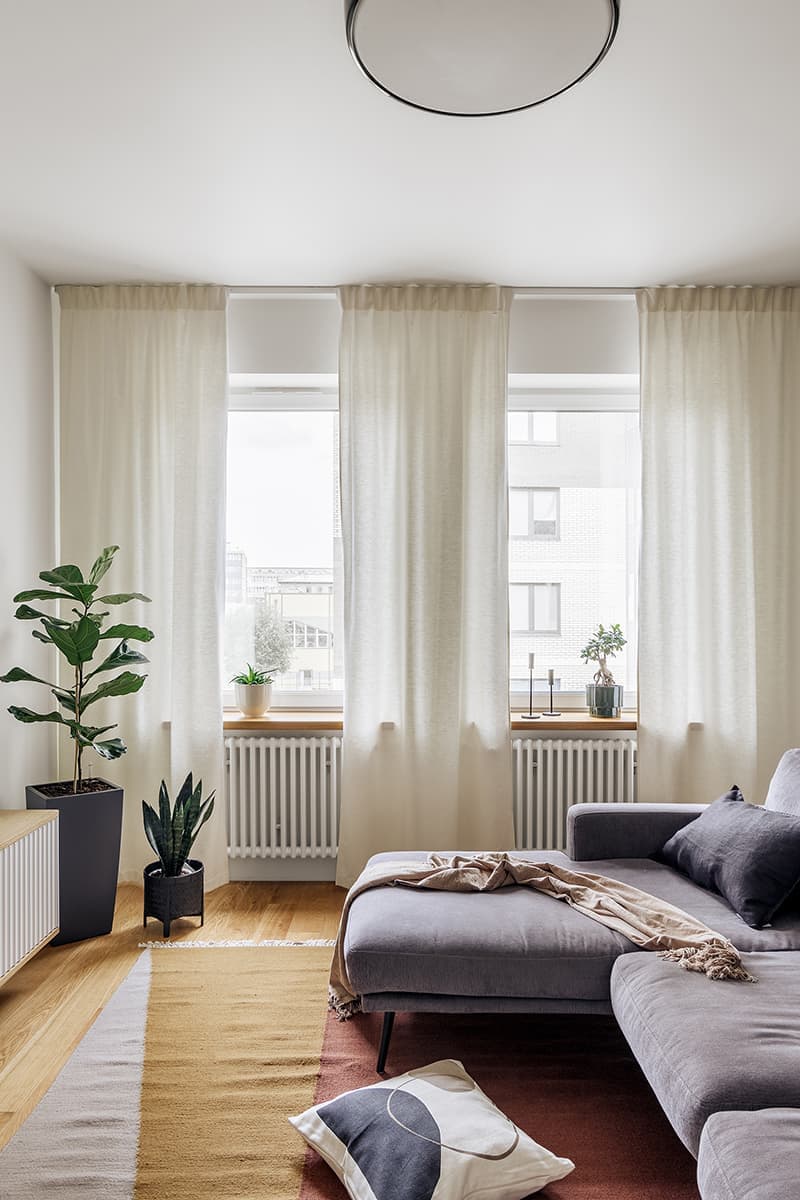 Скандинавский шик в интерьере светлой квартиры – проект Ольги Чут