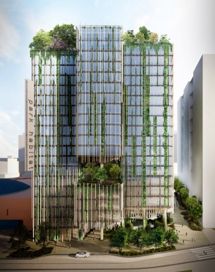 Кенго Кума построит «зеленое» здание в Кремниевой долине