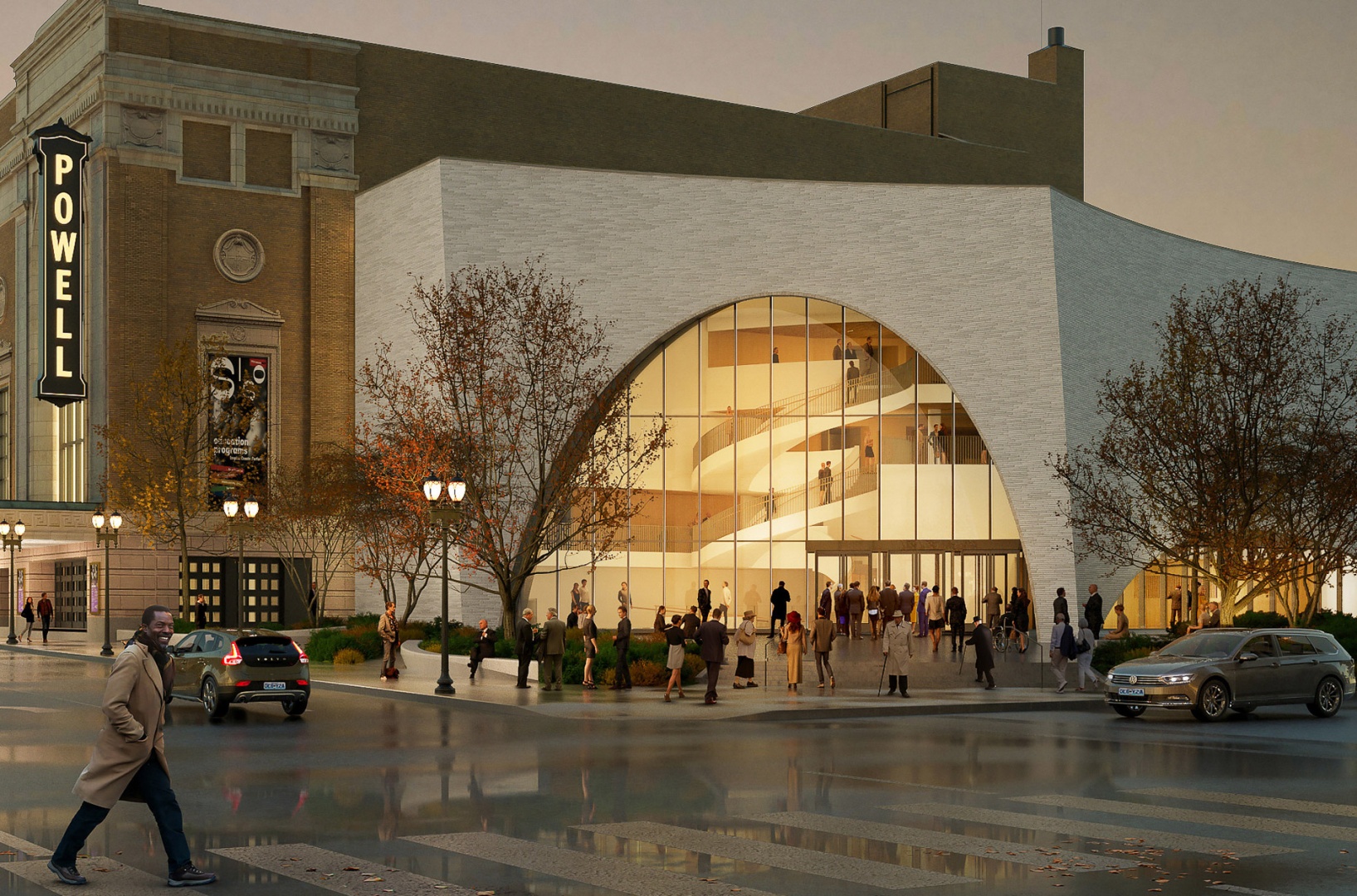 Snøhetta расширит концертный зал Powell Hall в Сент-Луисе