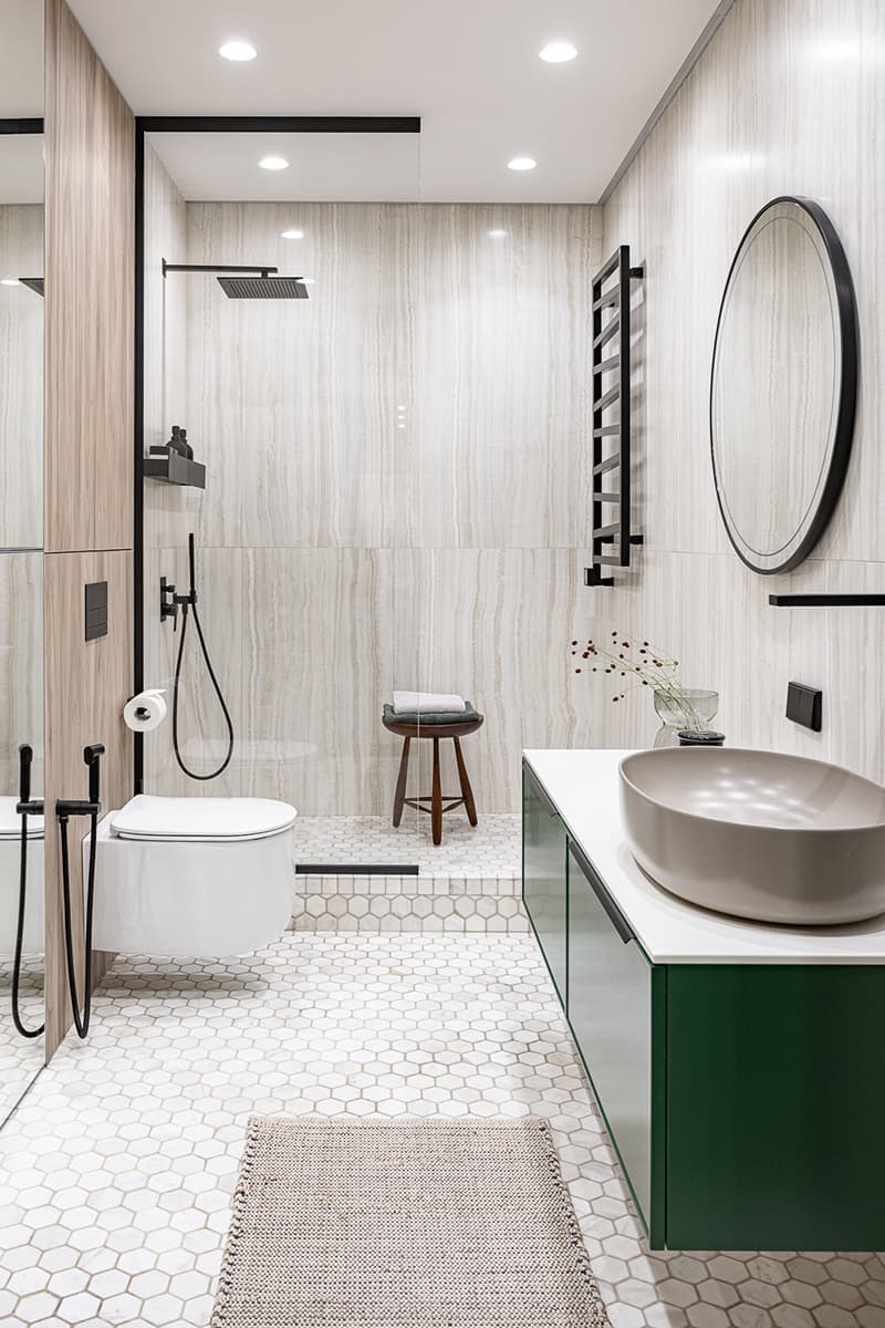 Обволакивающий интерьер квартиры в Челябинске – проект Юлии Сафоновой