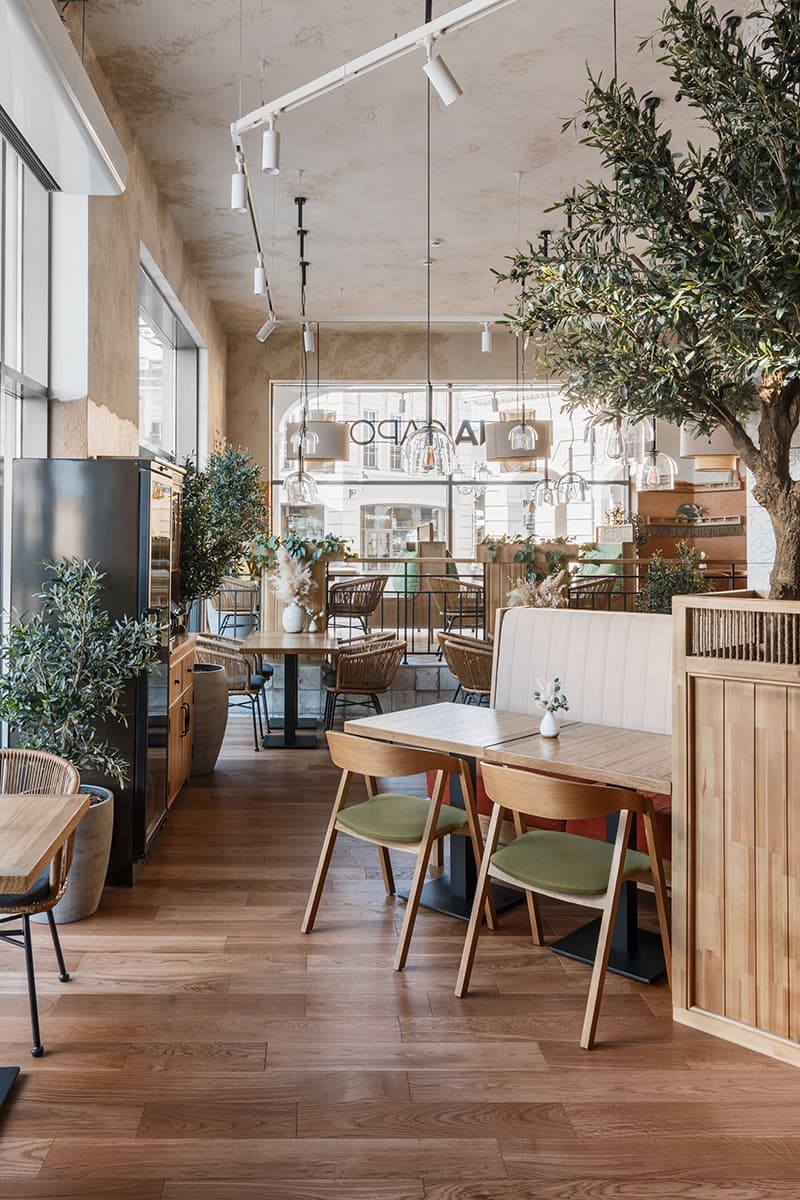 Камерный интерьер ресторана с итальянской душой – проект MODGI Group