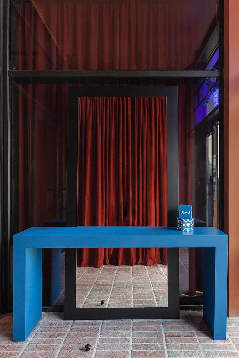Контрастный микс культур в интерьере ресторана BLAU – проект Александры Бурмистровой
