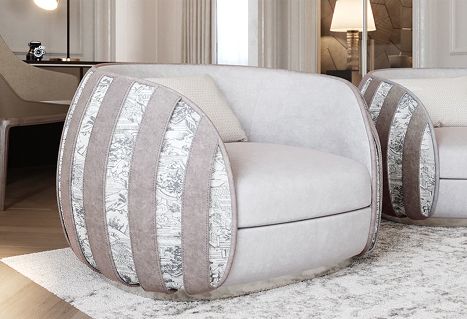 Кресло Loto по дизайну Amaranto Interior