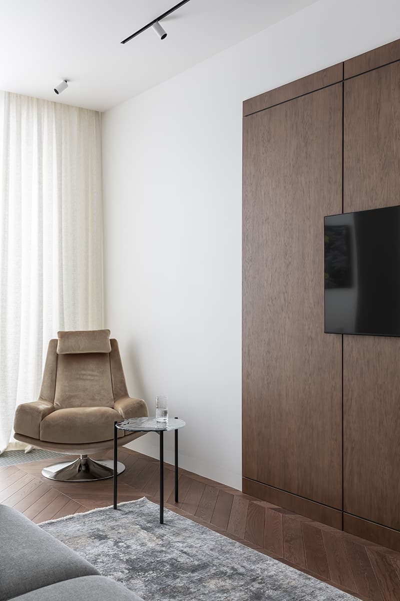 Московская квартира с авторской мебелью в пастельных тонах – проект Анны Чесноковой