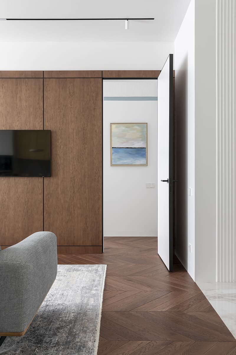 Московская квартира с авторской мебелью в пастельных тонах – проект Анны Чесноковой