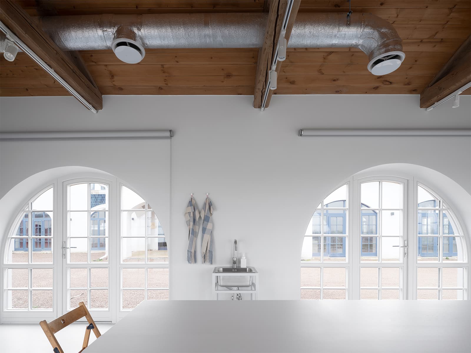 Пространство арт-резиденции «Голубицкое». Зона мастерской