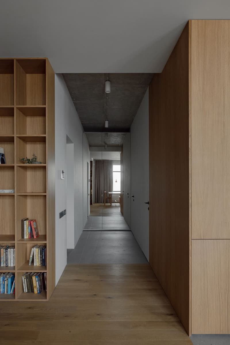 Контраст грубых материалов и теплых фактур в интерьере квартиры – проект DUDES Architects