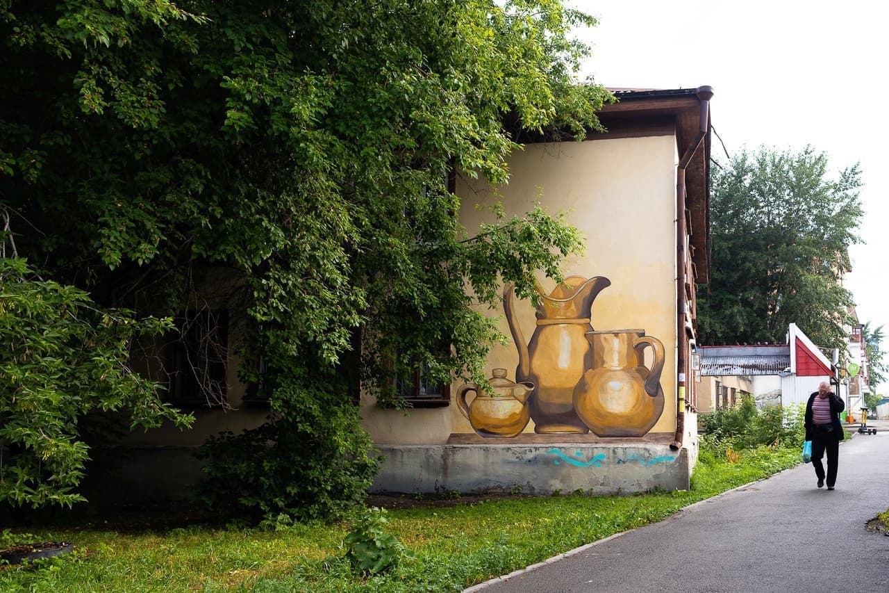 Международный фестиваль уличного искусства STENOGRAFFIA: «Расстояние», Станислав Алерт. Фото: Антон Улатов