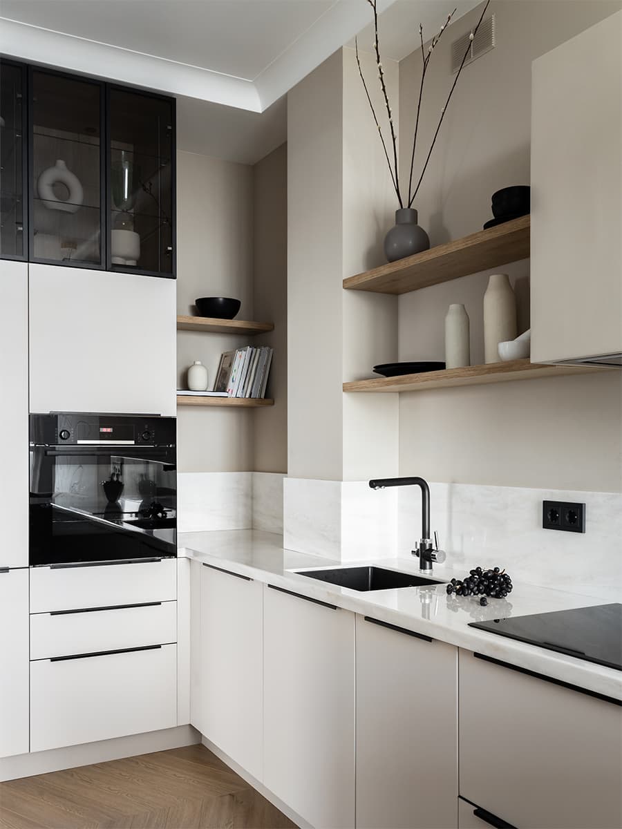 Нежный интерьер челябинской квартиры для мамы с дочкой – проект Ирины Молчановской