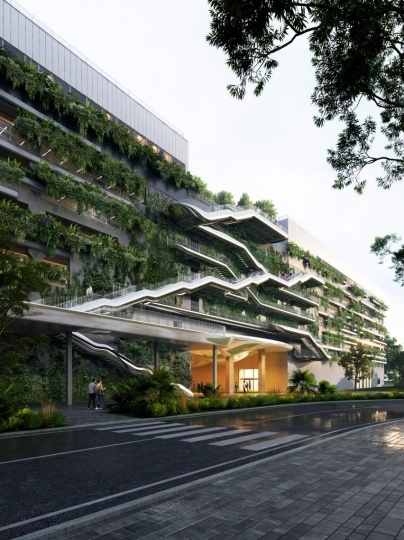 MAD Architects спроектировали здание для района MIND в Милане