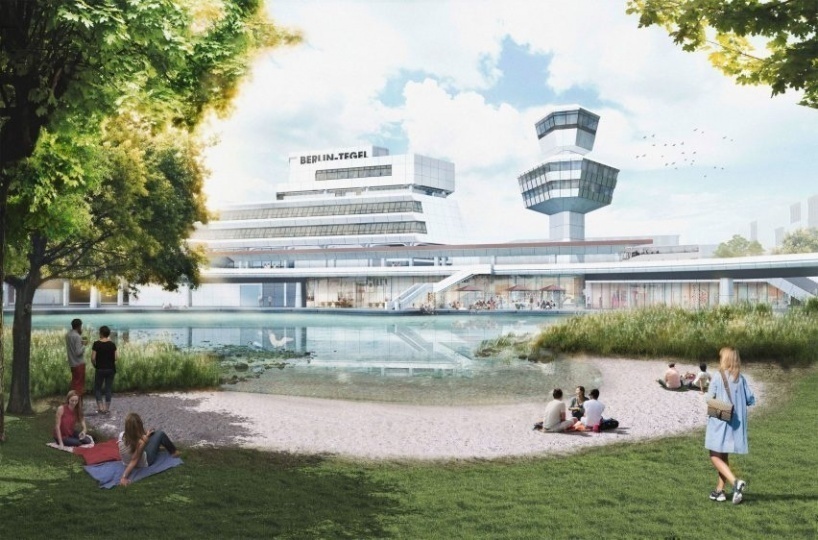 Бывший аэропорт в Берлине преобразуют в современный район