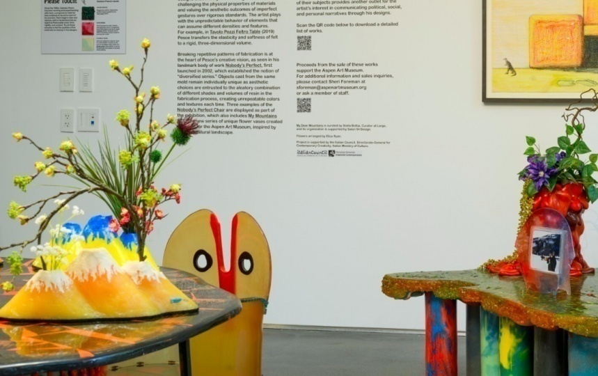 Знаковые и новые работы Гаэтано Пеше на выставке в Музее искусств Аспена