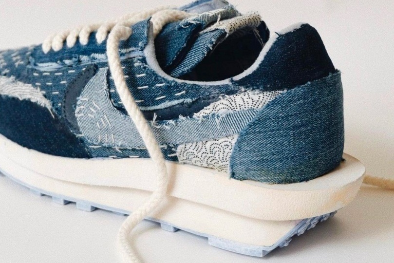 Художник Ant Kai кастомизировал кроссовки Nike с помощью японской вышивки