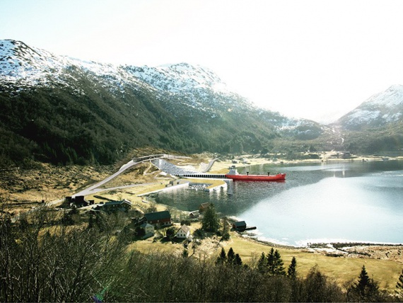 Архитекторы Snøhetta собираются построить первый в мире тоннель для кораблей
