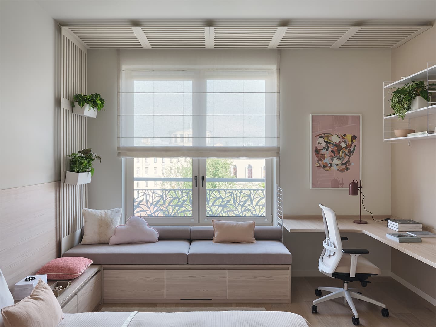 Интерьер питерской квартиры с этническими мотивами – проект LIVET Architects