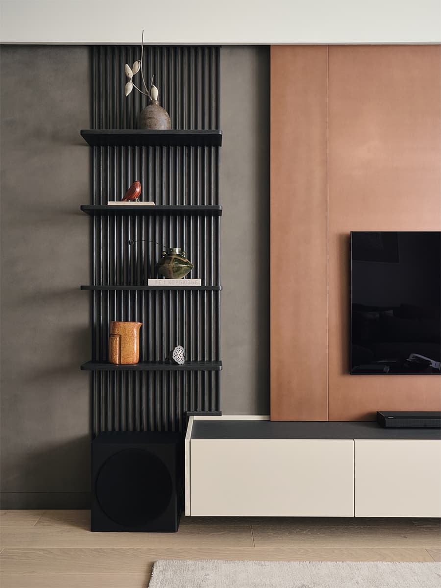 Интерьер питерской квартиры с этническими мотивами – проект LIVET Architects