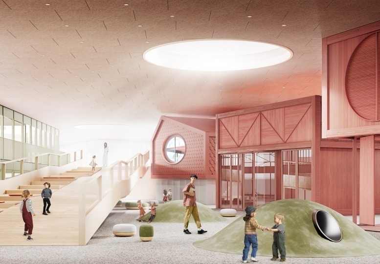 IND architects и Do Buro создали концепцию общественного центра «Прокшино»